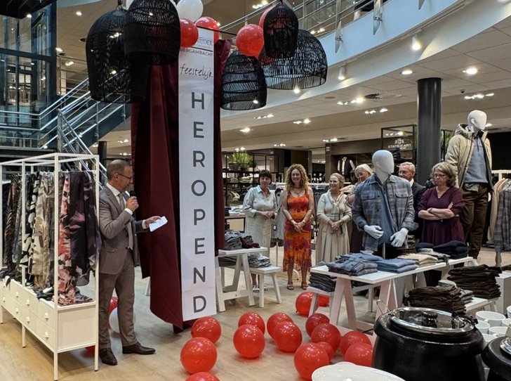 Speksnijder mode heropend na verbouwing